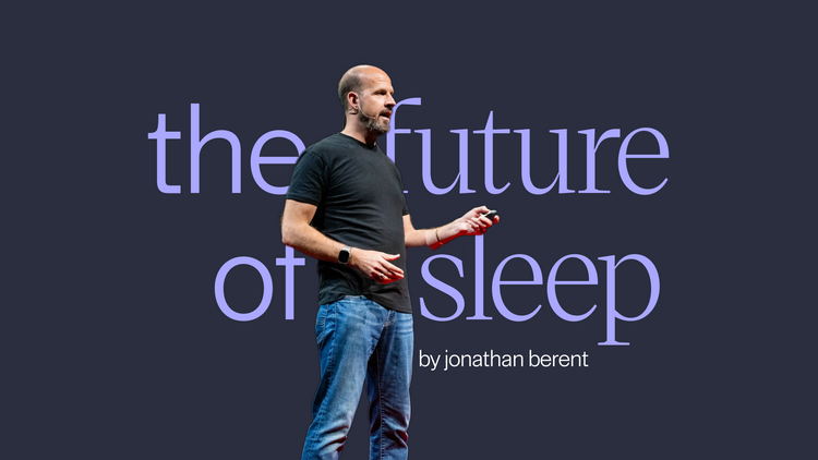 The Future of Sleep with NextSense CEO Jonathan Berent- TedX Palo Alto